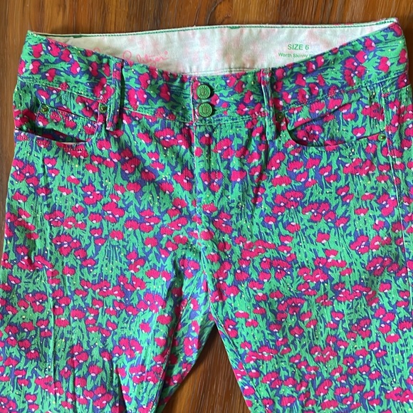 EUC Lilly Pulitzer capri pants - Picture 2 of 6